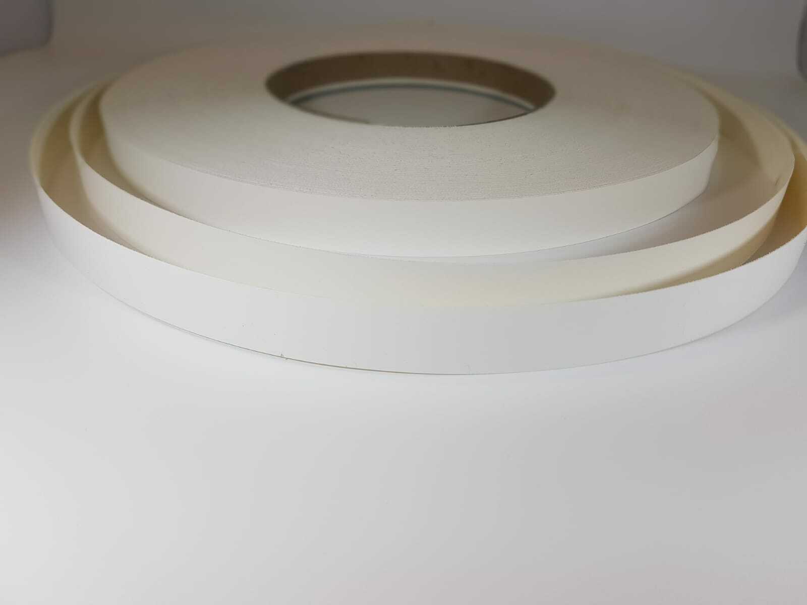 PreGlued White Paintable Edging Tape Melamine Smooth 0.4mm thick 10 Uniboards