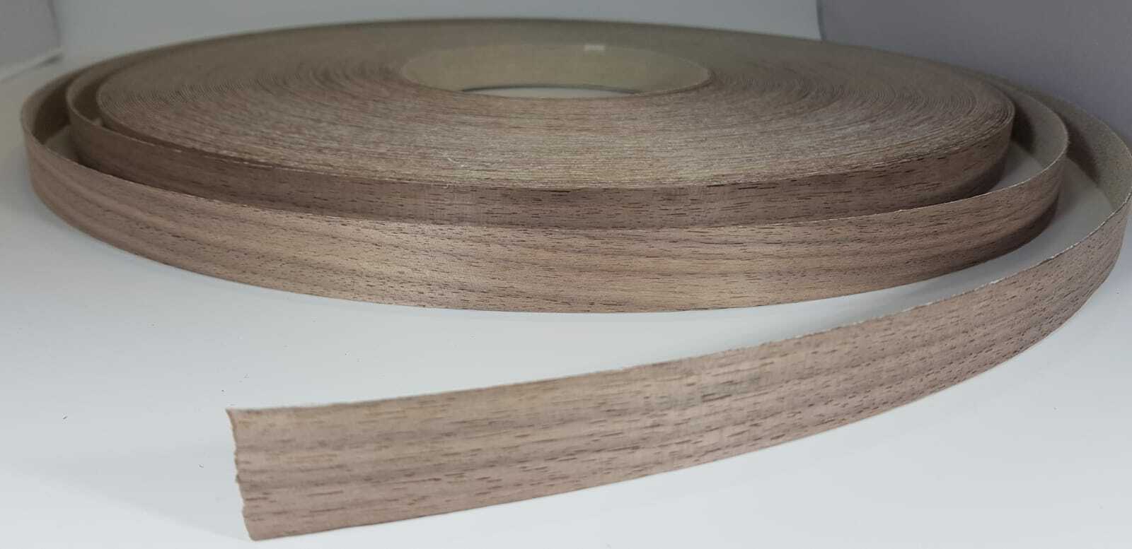 Edgebanding Tape Edging Wood Veneer Preglued Iron On WALNUT