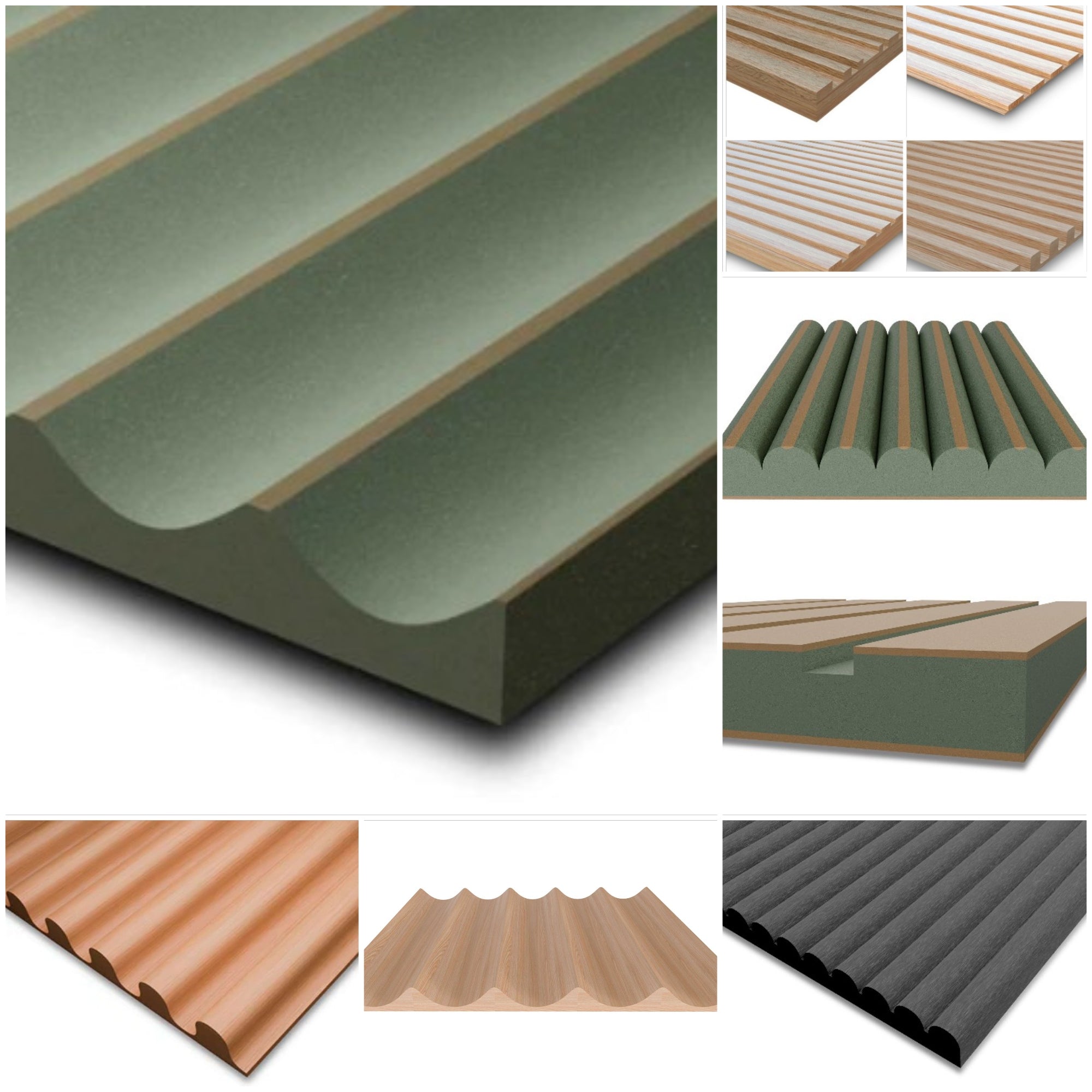Fluted, Ribbed and Grooved Decorative Panels Guide