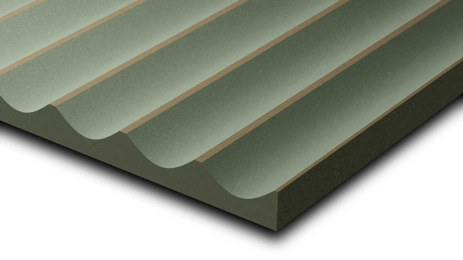 Fluted MDF Boards