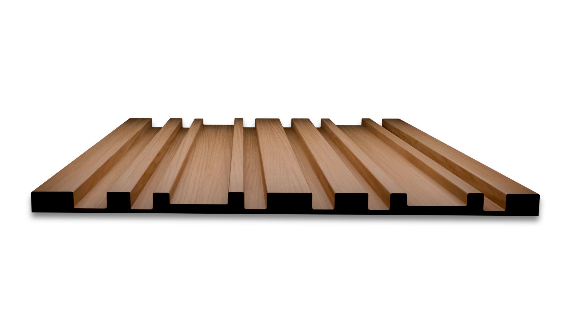 Alegro Angles - Fluted Solid Wood Panels 5mm + Base panel