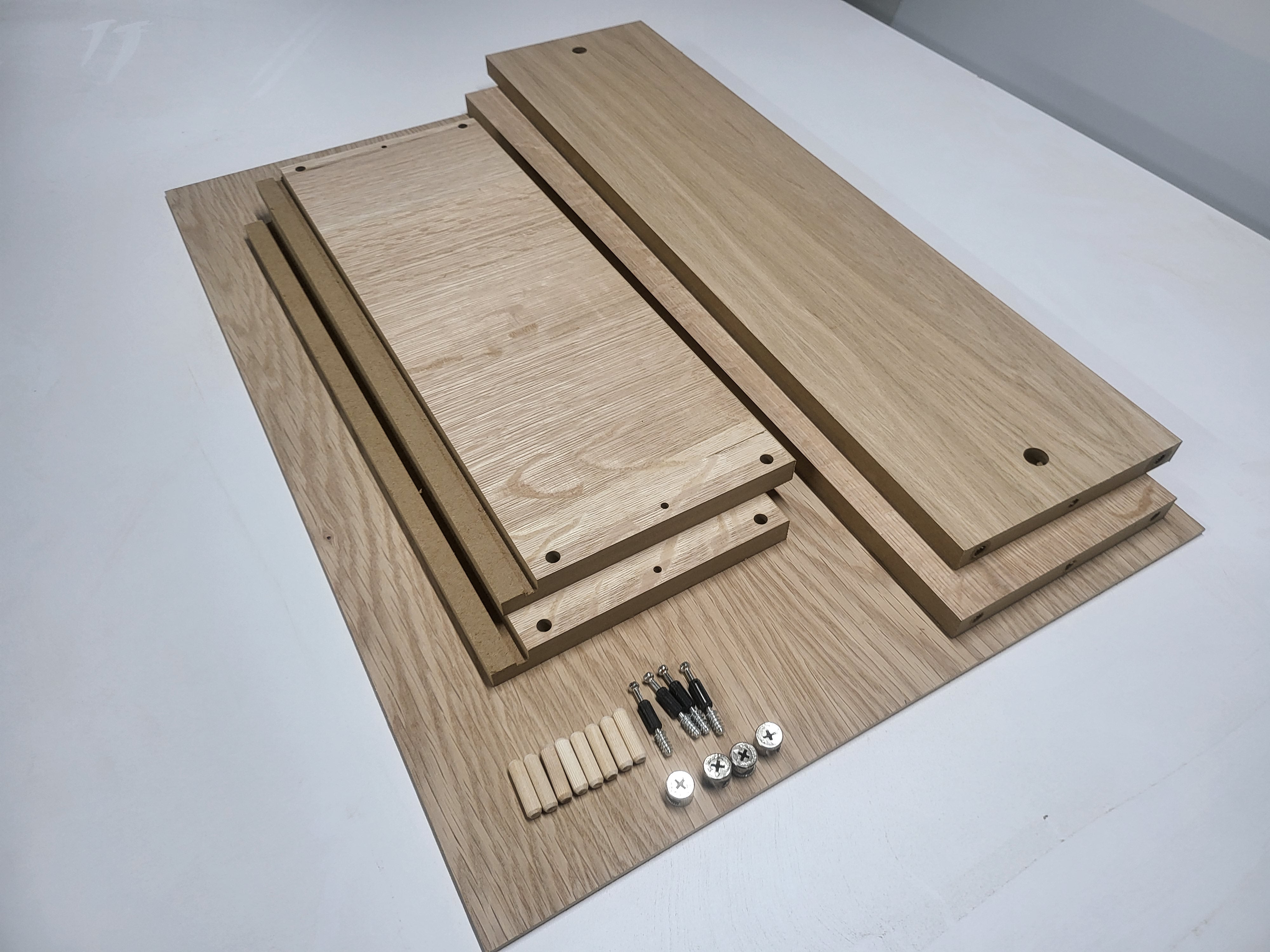 Oak Veneered Drawer boxes