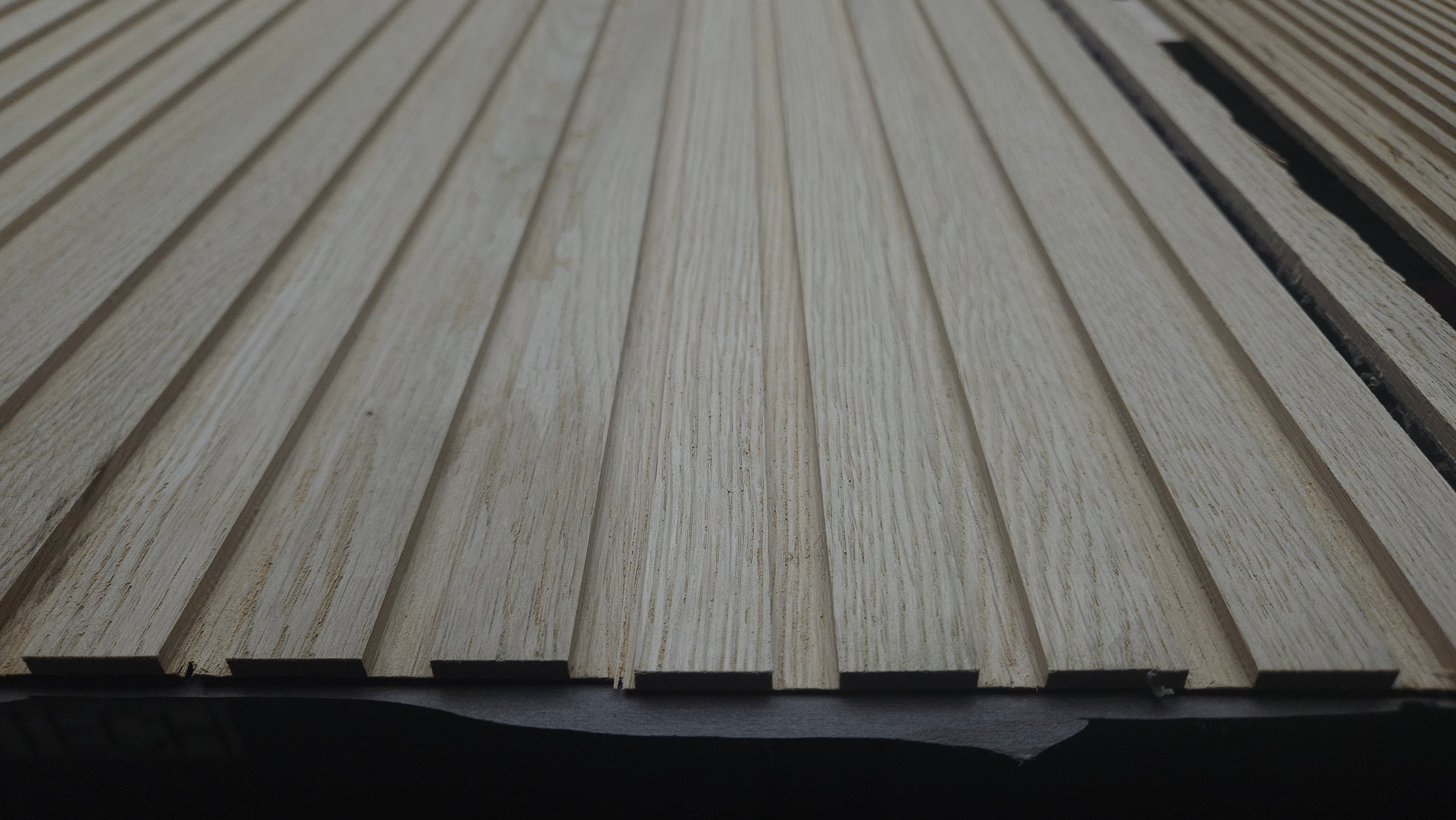 Cadence Carvings - Fluted Solid Wood Panels 5mm + Base panel