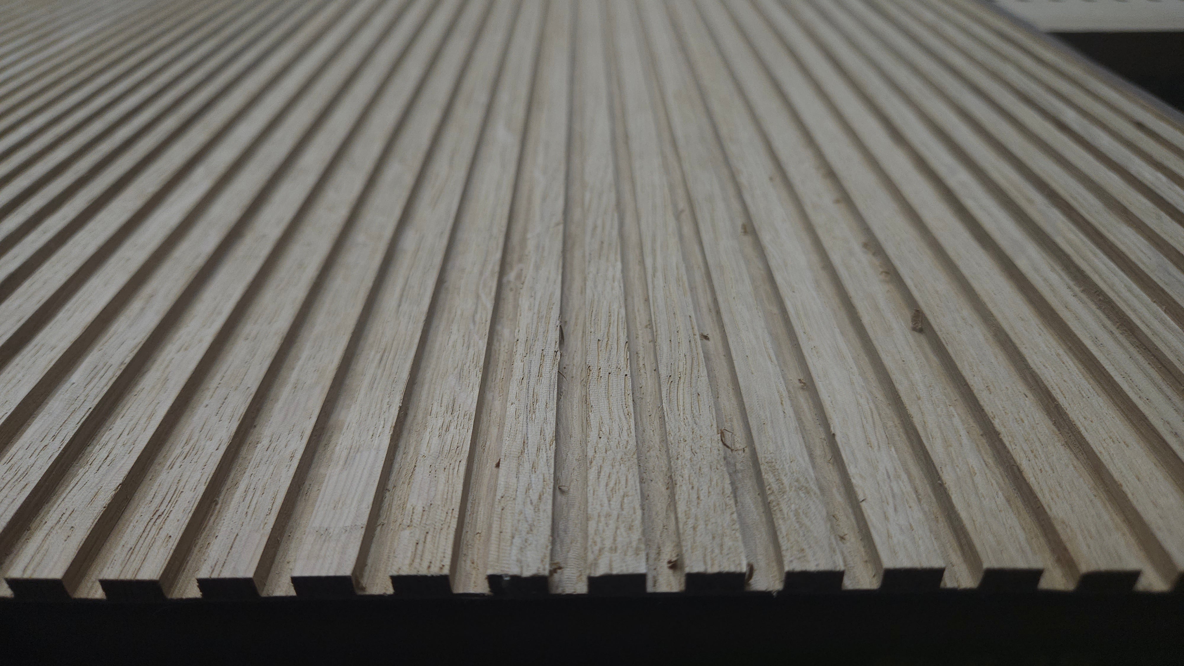 Chord Cubes - Fluted Solid Wood Panels 5mm + Base panel