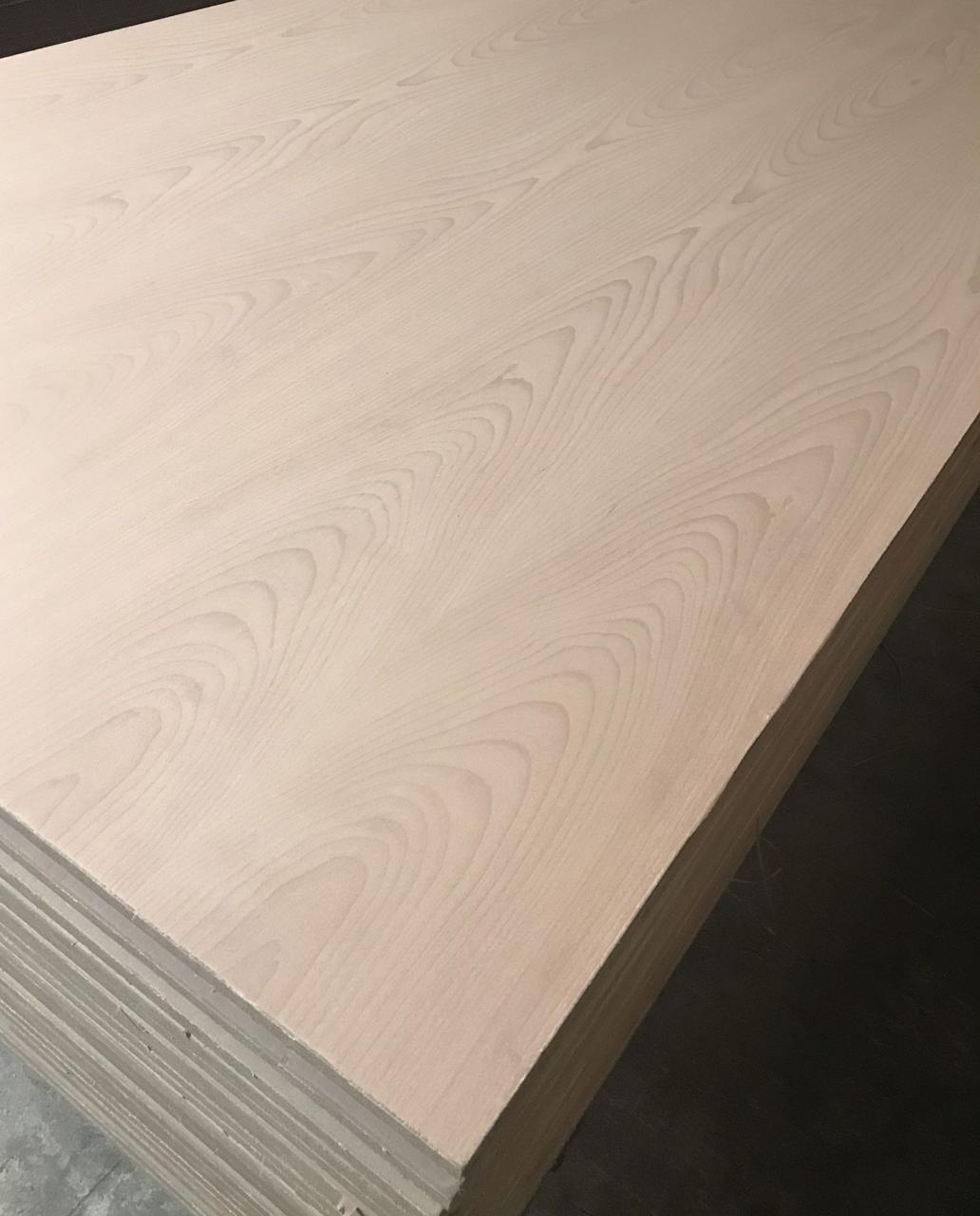 White Beech Veneered MDF board 1220x2440