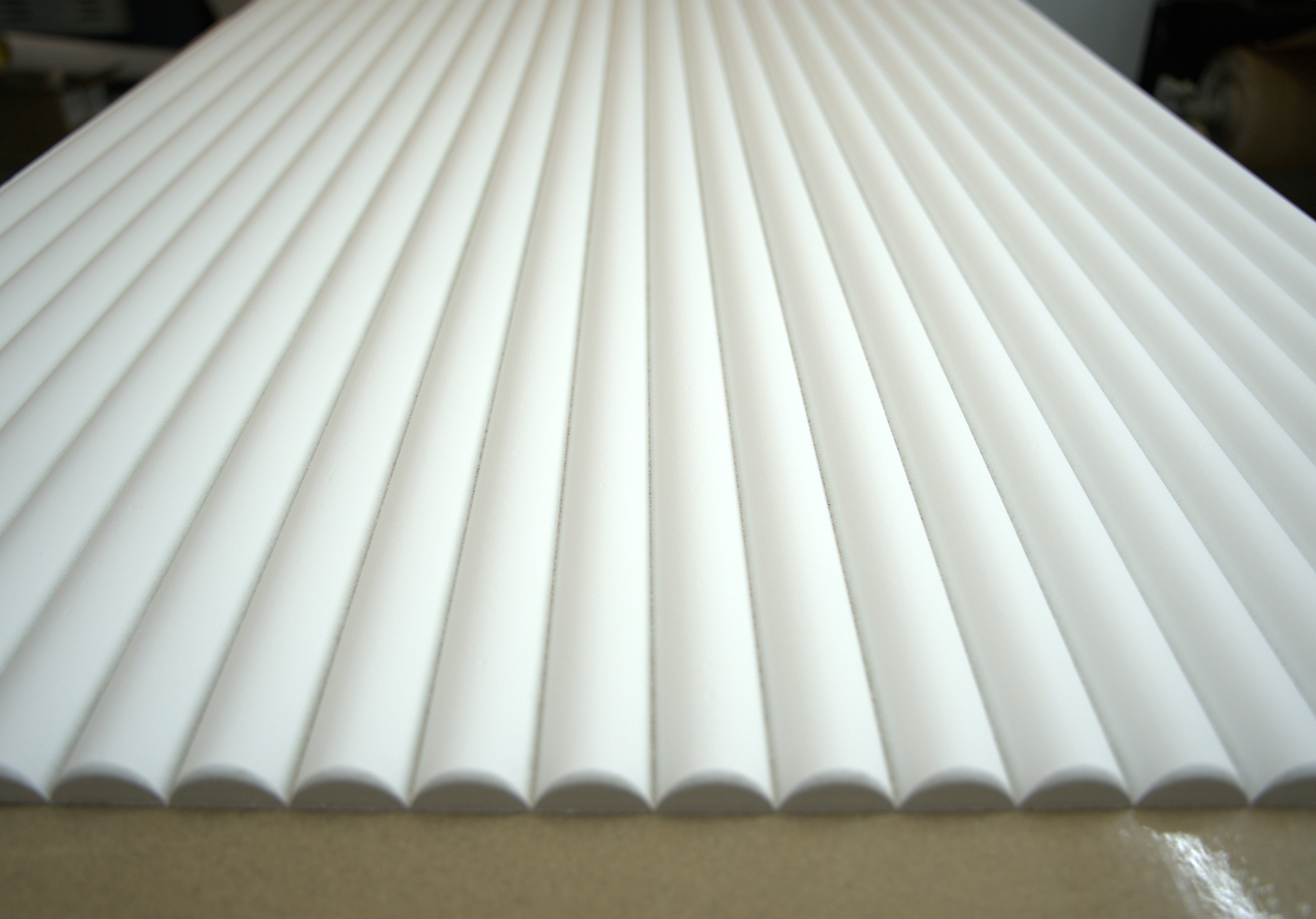 Flexible Ribbed MDF Wall Panels