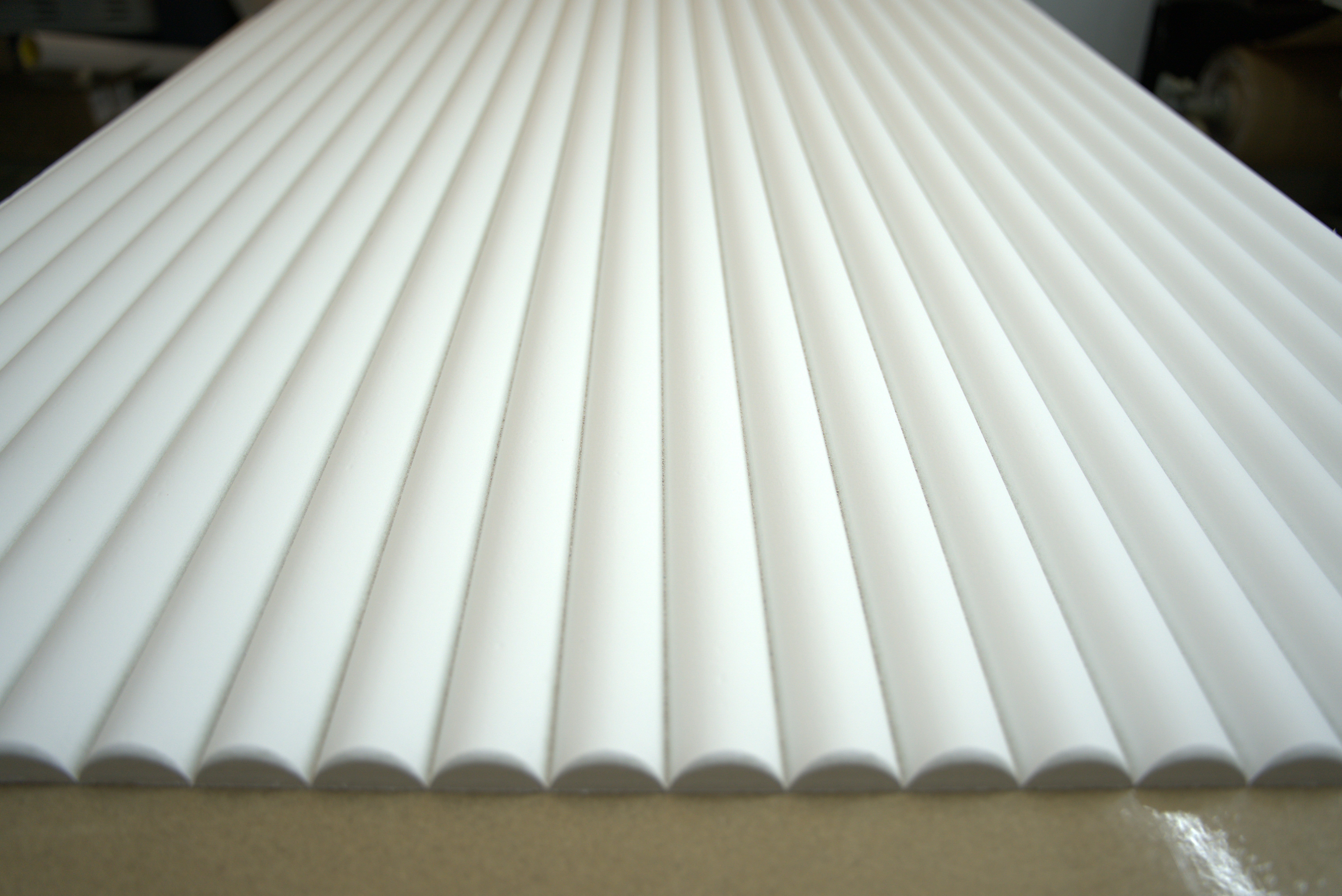 Flexible Ribbed MDF Wall Panels