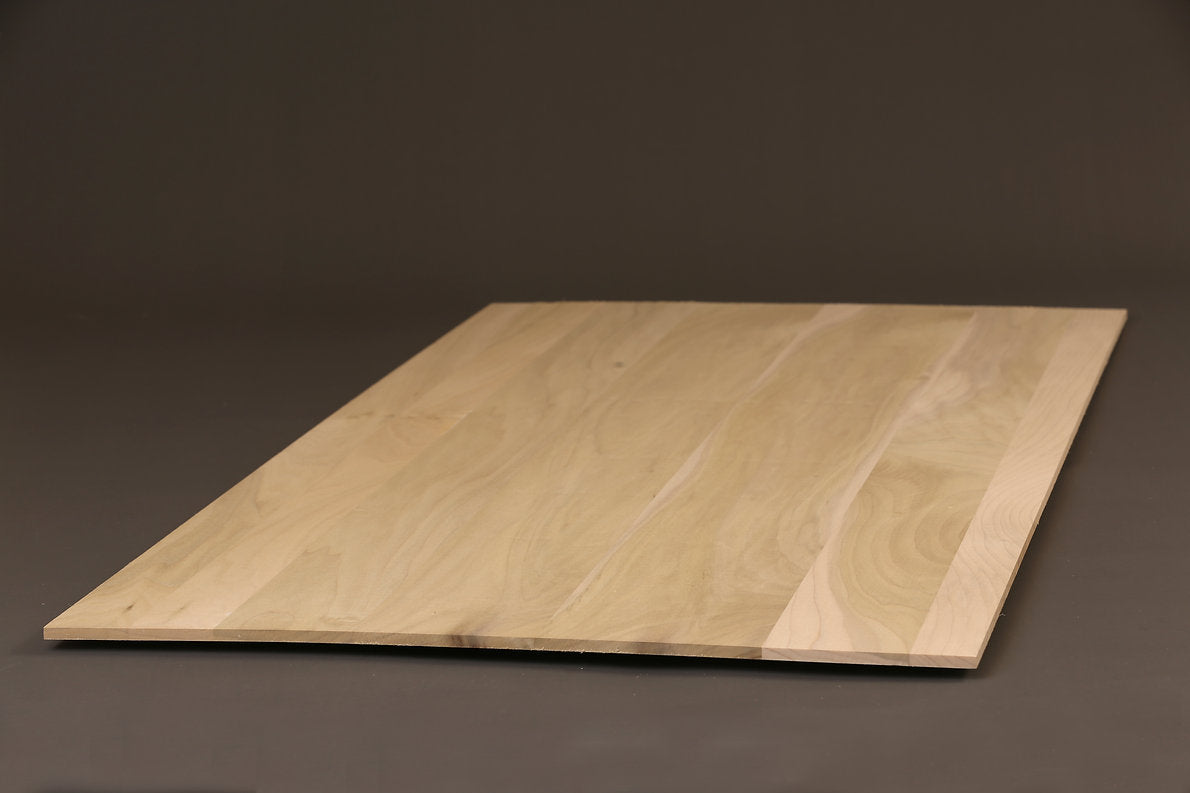 Premium American Tulip Wood Panels - A/B Grade, Knot-Free, Kiln Dried