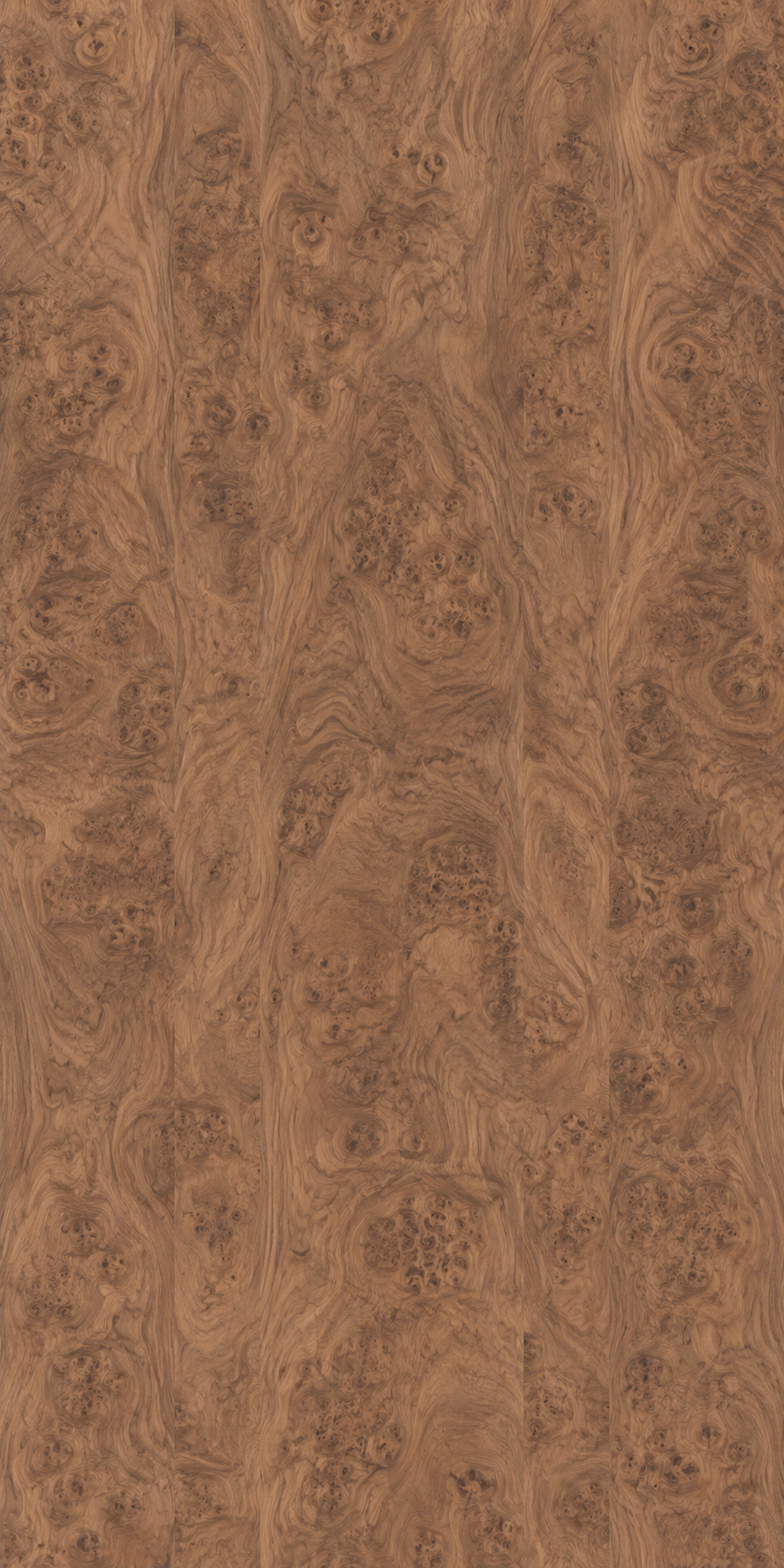 Walnut Burr flexible veneer sheet – illustrative grain image
