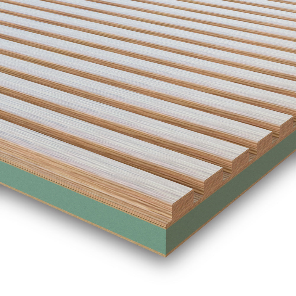 Chord Cubes - Fluted Solid Wood Panels 5mm + Base panel