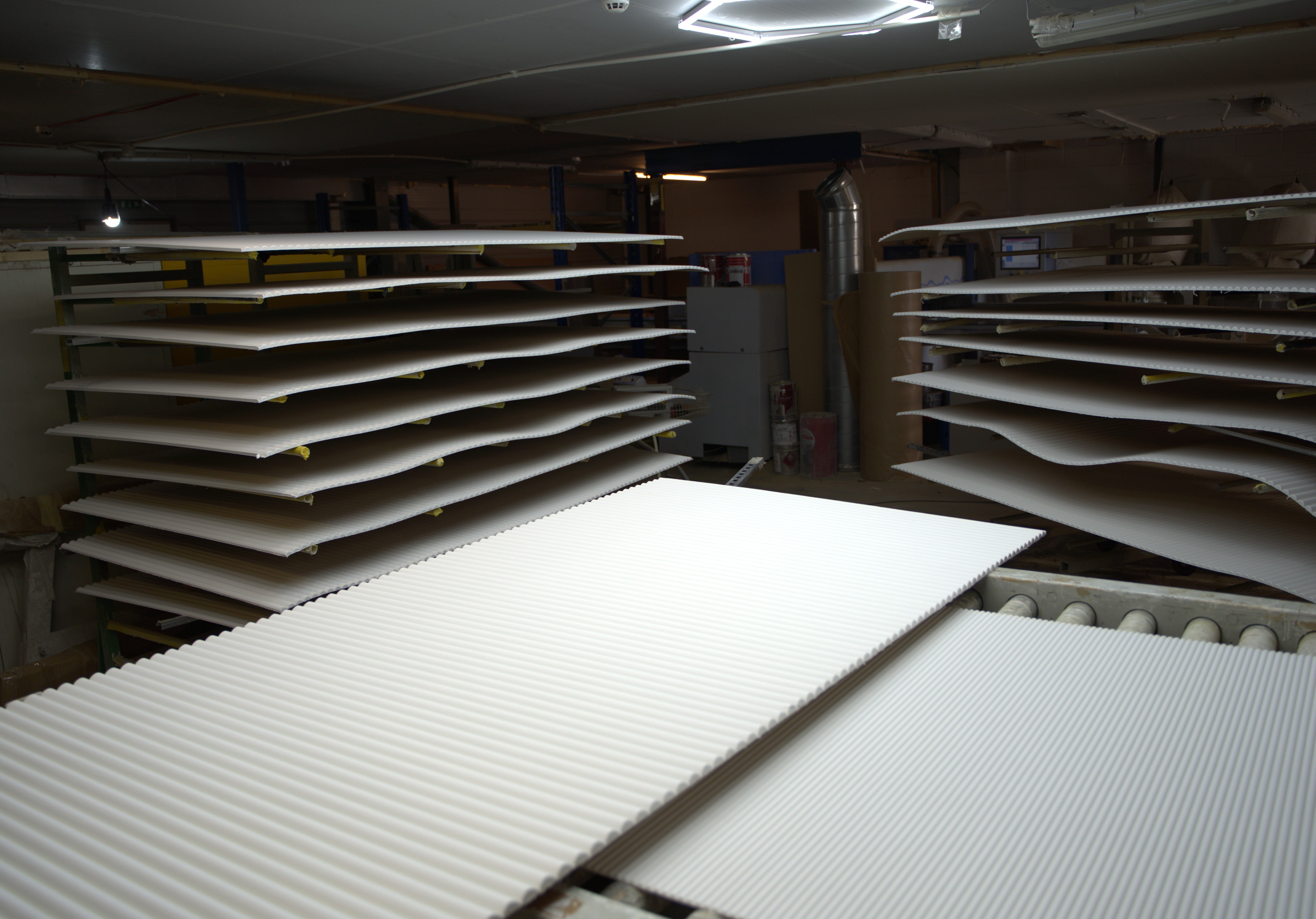 Fluted MDF Wall Panels 30mm Flutes