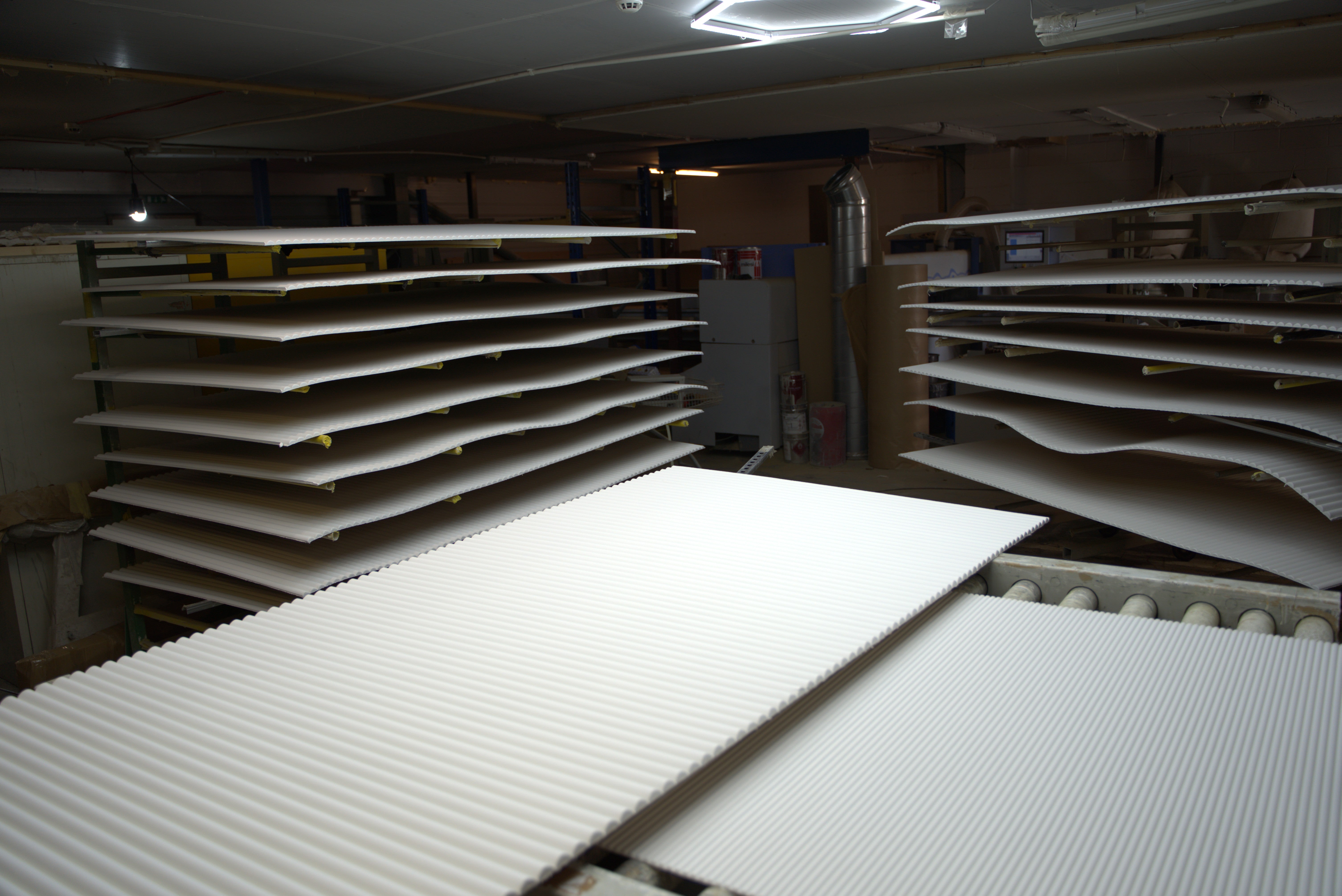 Fluted MDF Wall Panels 30mm Flutes