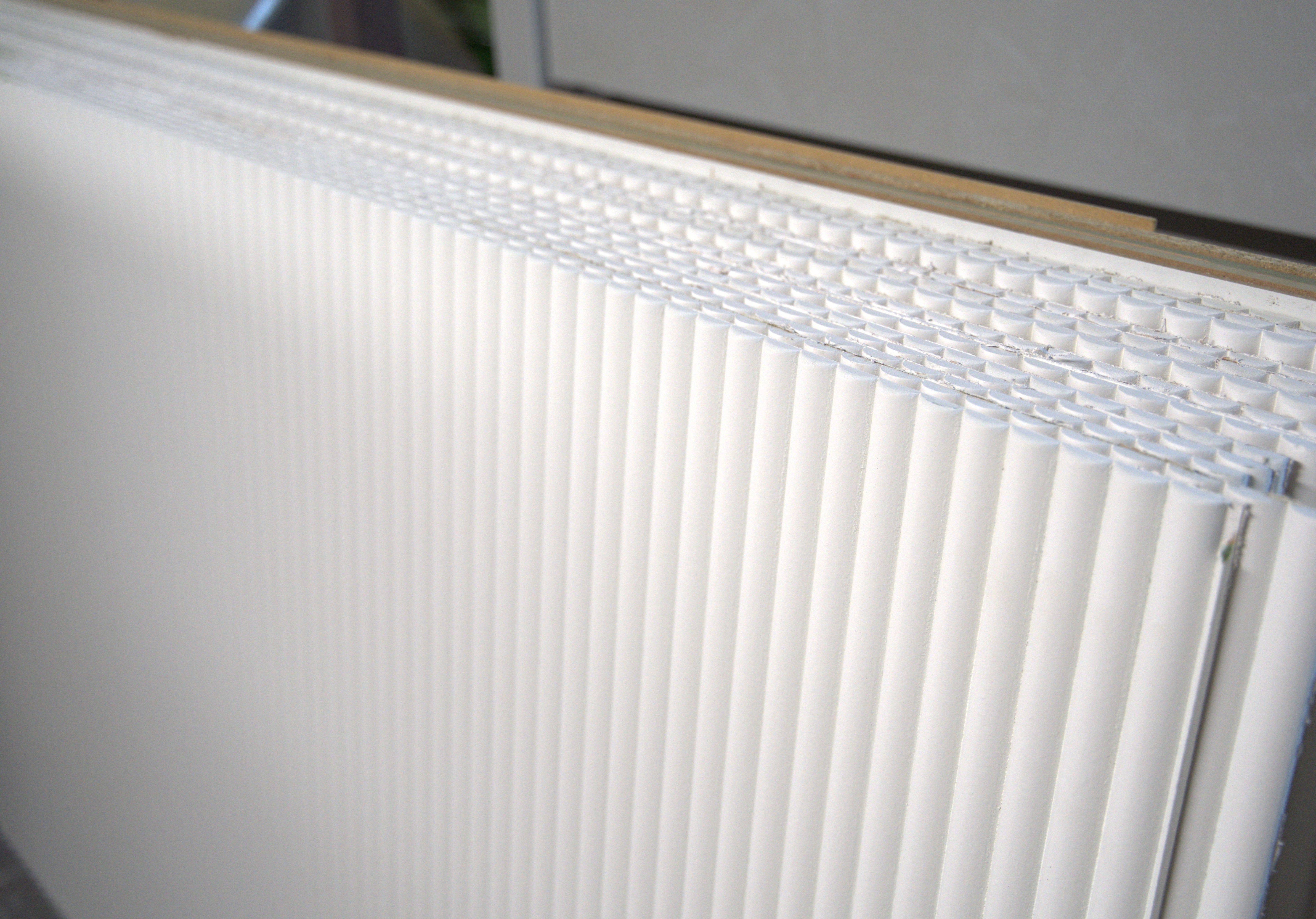 Flexible Ribbed MDF Wall Panels