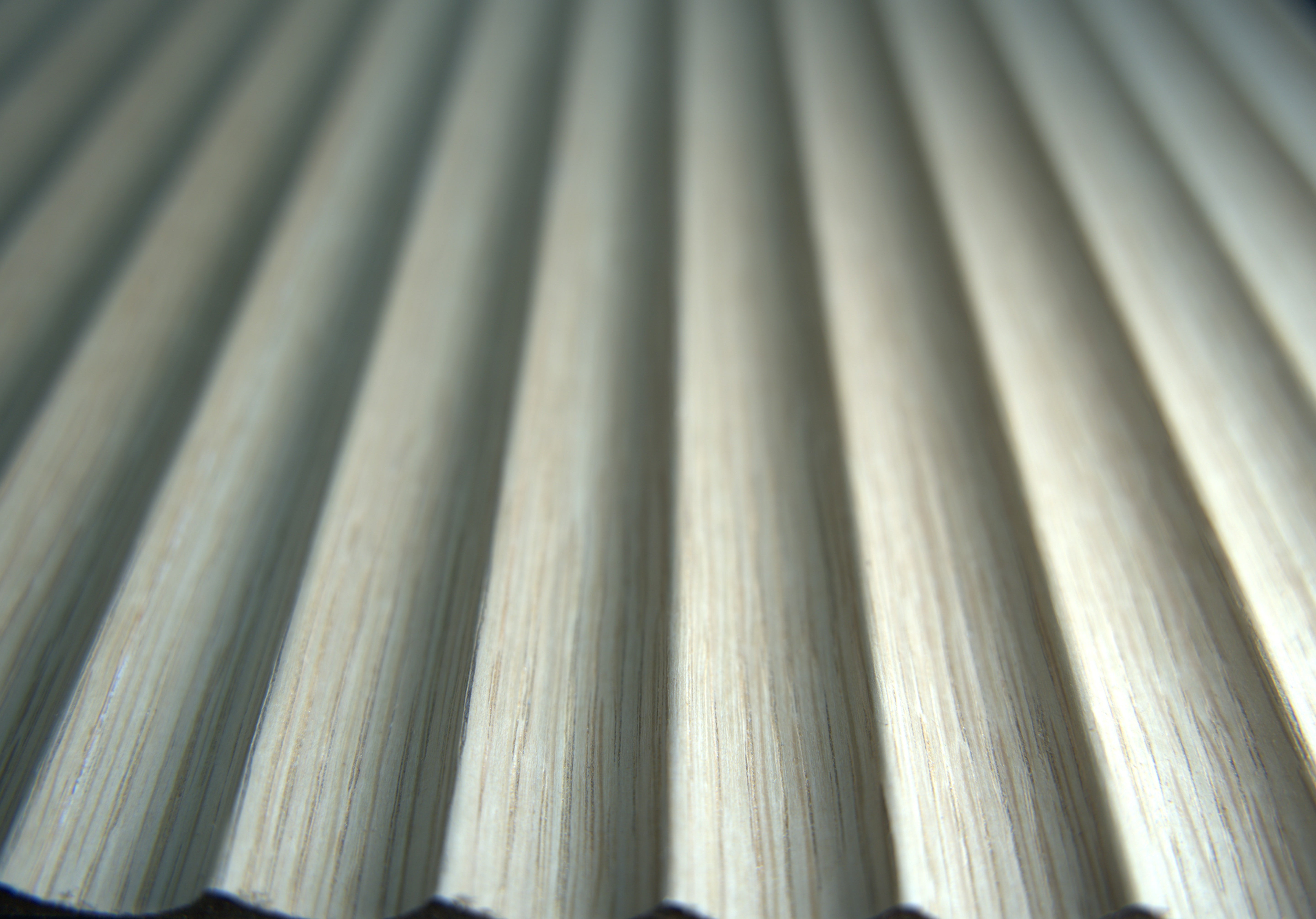 Legato Loops - 20mm Fluted Oak Veneered MDF Panels 5mm + Base panel
