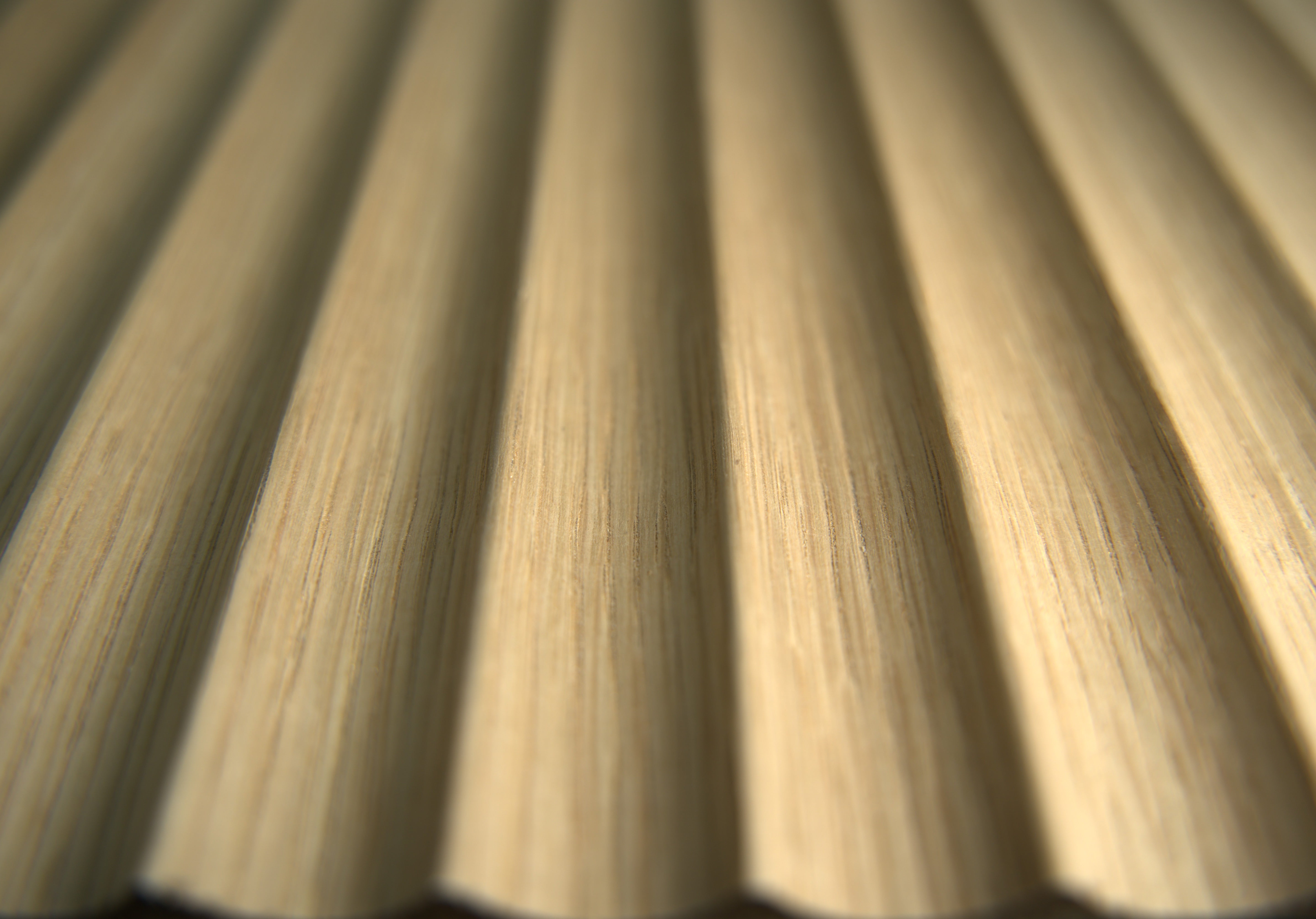 Legato Loops - 20mm Fluted Oak Veneered MDF Panels 5mm + Base panel