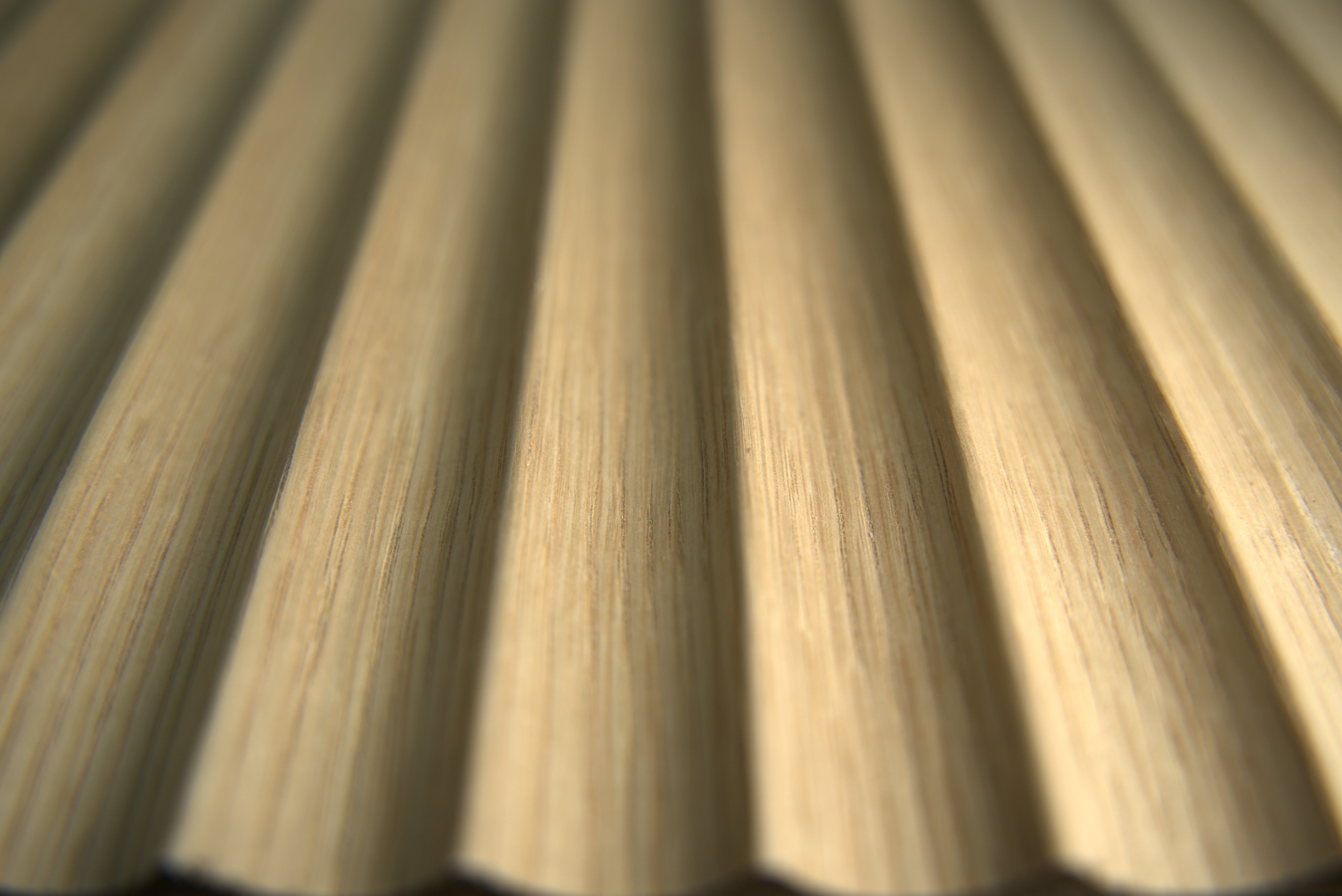 Legato Loops - 20mm Fluted Oak Veneered MDF Panels 5mm + Base panel