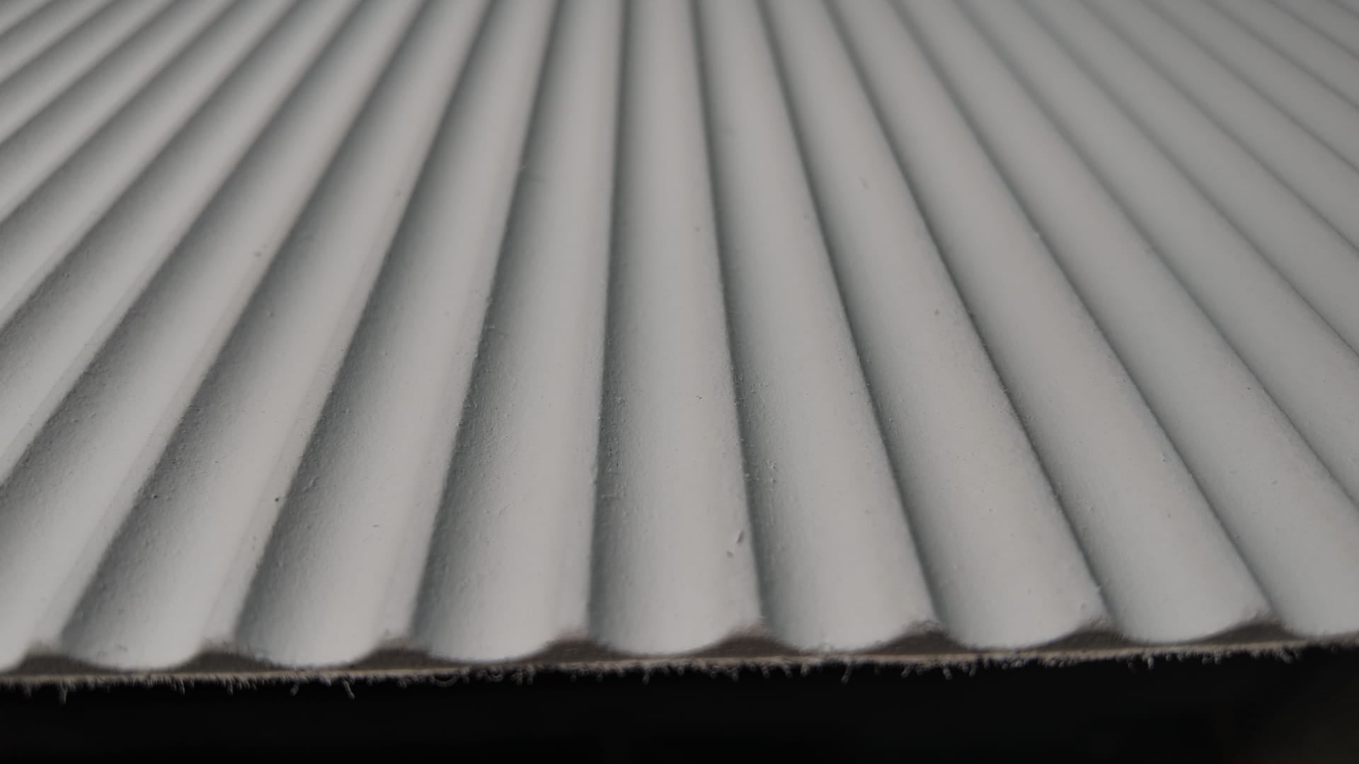 Fluted Fire Rated MDF Wall Panels 30mm Flutes