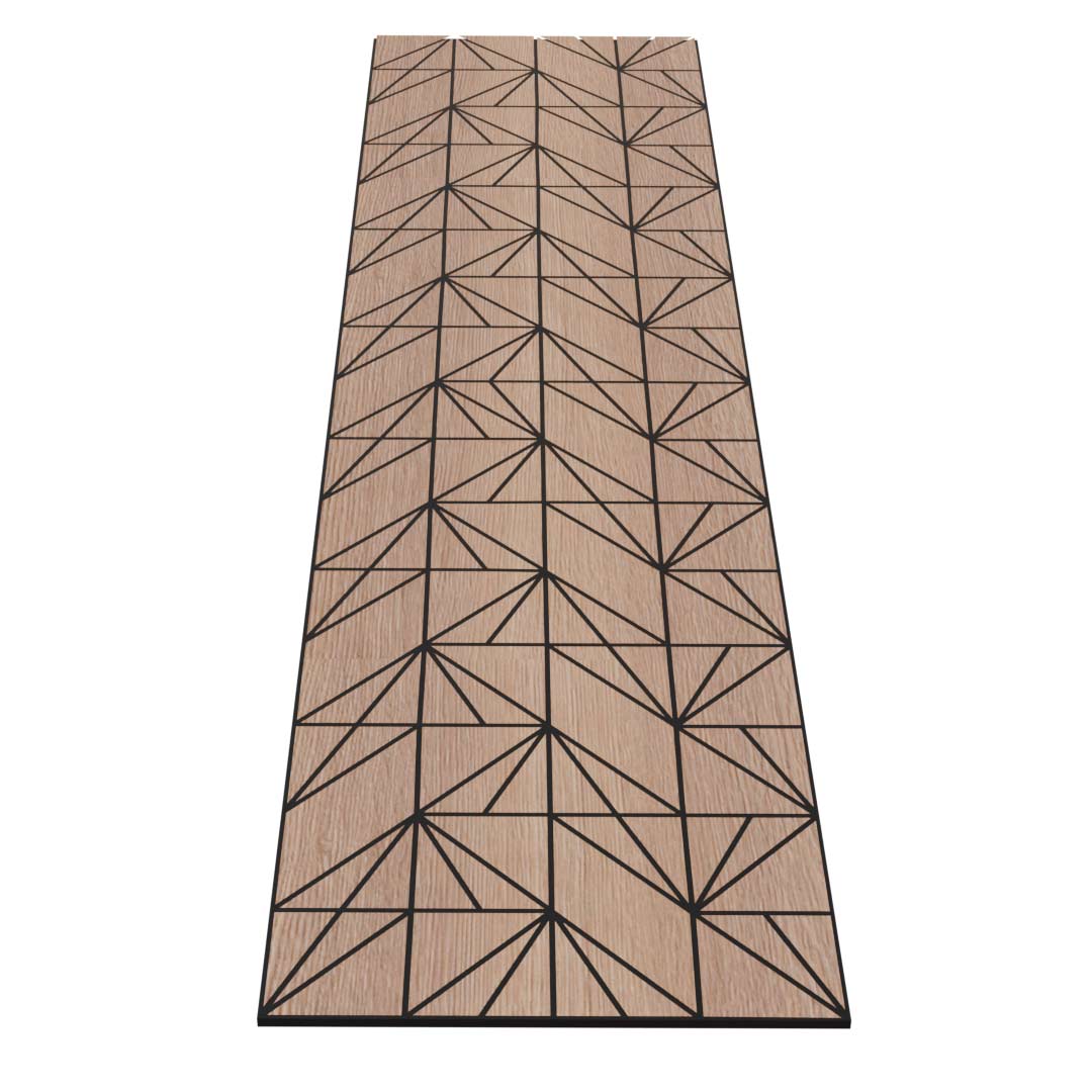 LoopLuxe Wood Veneer Wall Panel