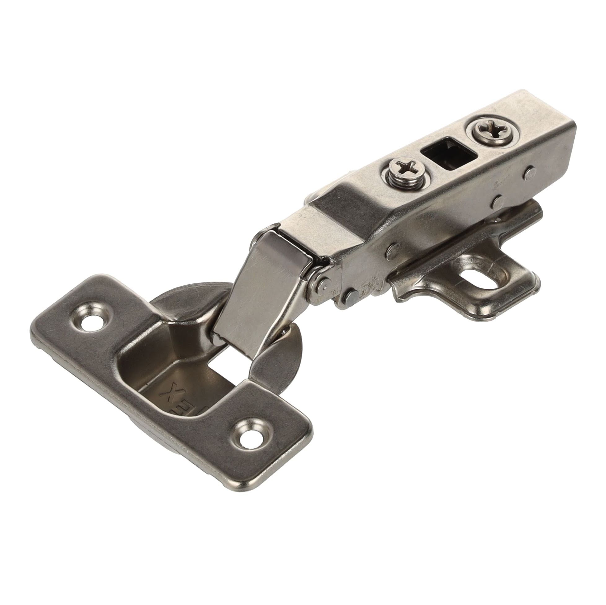 Reix Hinge clip on with plate included, full overlay, soft-close NC70