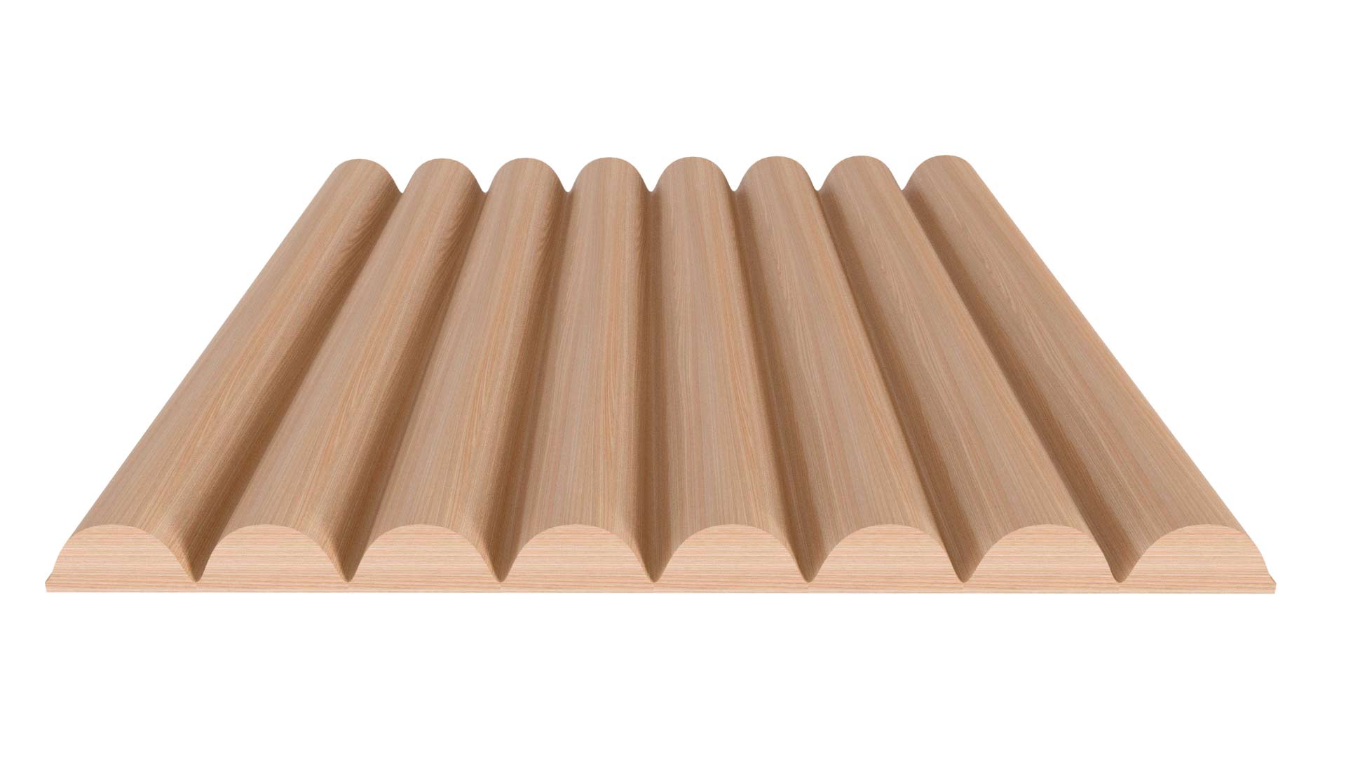 Sforzando Swells - 12mm Ribbed Solid Wood Panels 5mm + Base panel