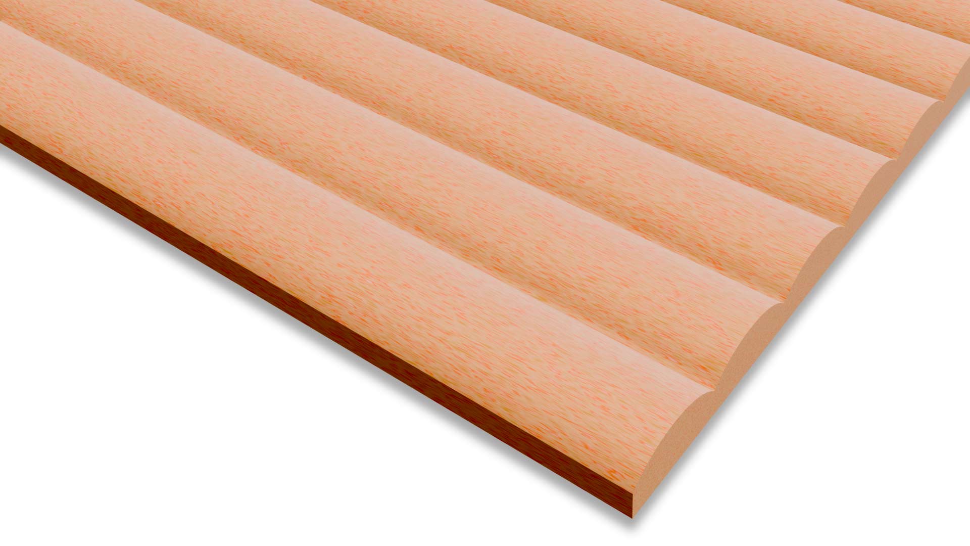 Fire rated Fluted And Ribbed MDF Panels Samples