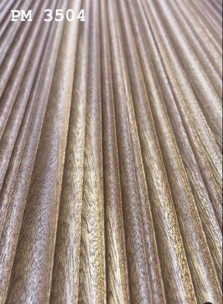 Legato Loops - Fluted Ribbed Flexible Solid Wood Panels 5mm Thick