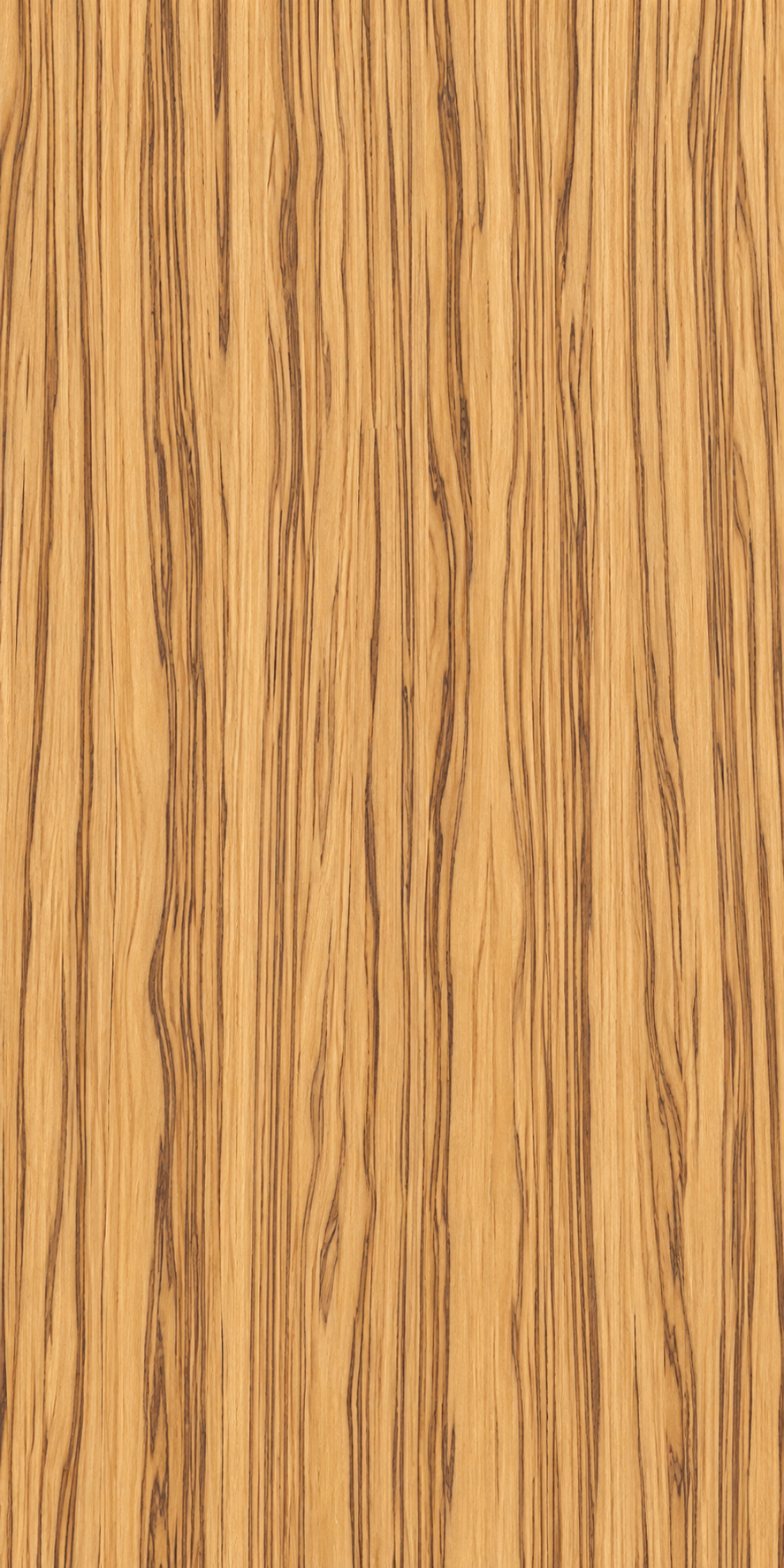 Zebrano flexible veneer sheet – illustrative grain image