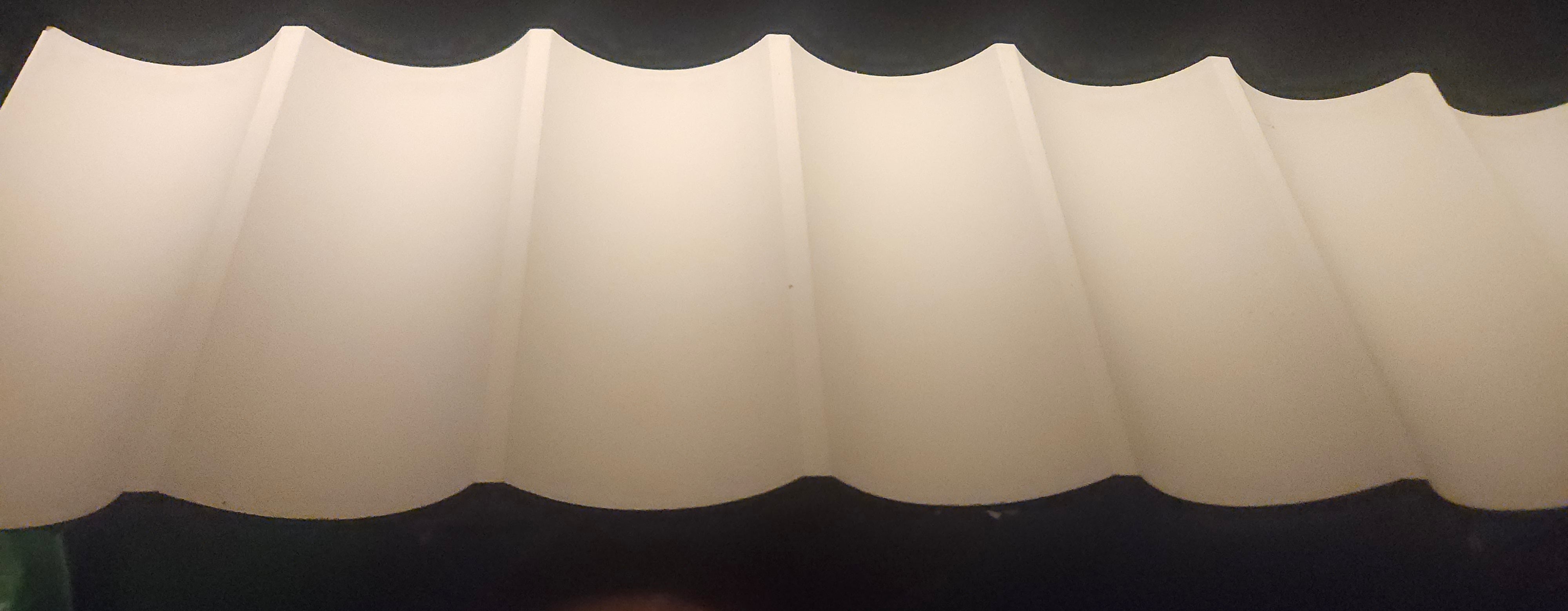 65mm Fluted MDF sample - Primed