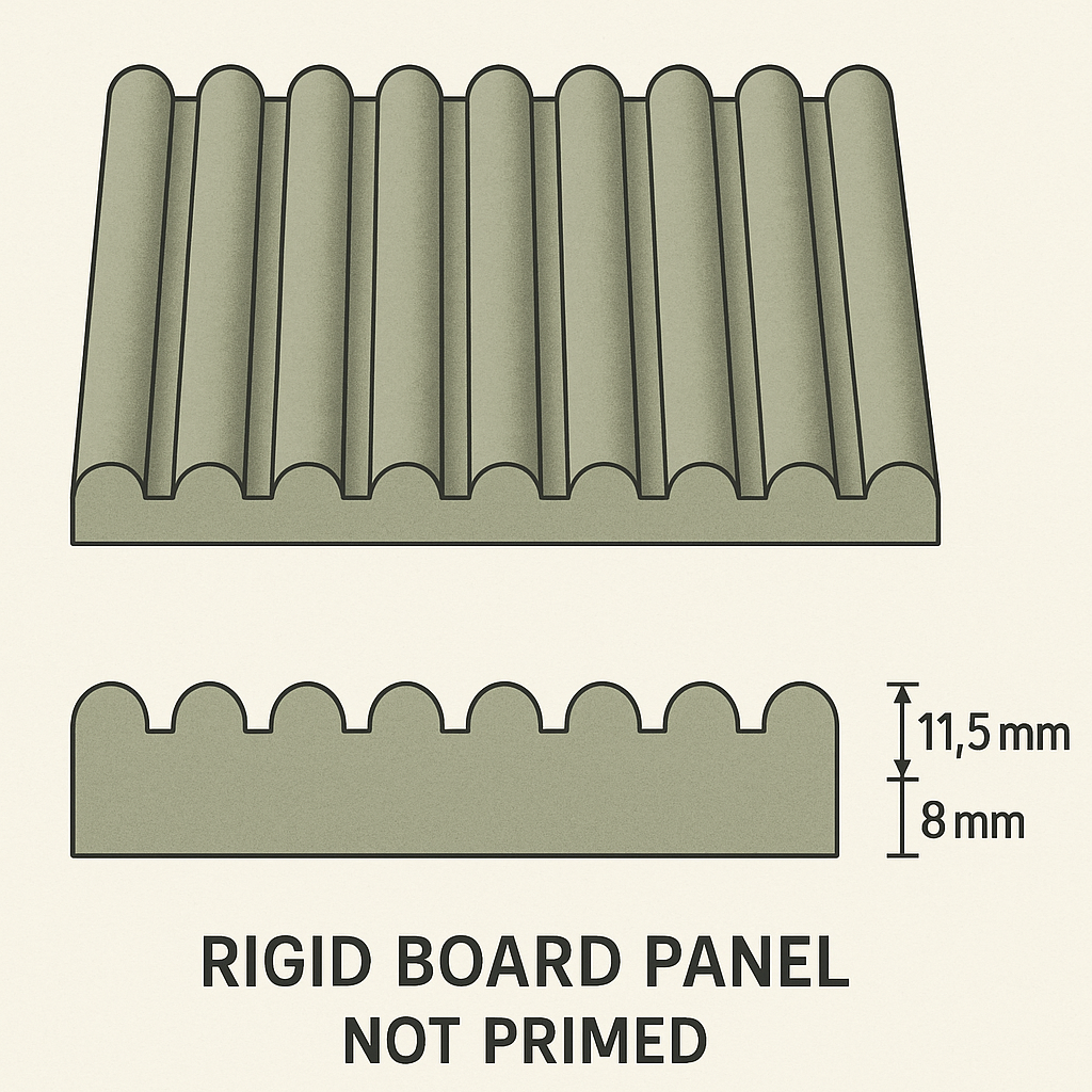 v3 8mm rigid 11.5mm not primed