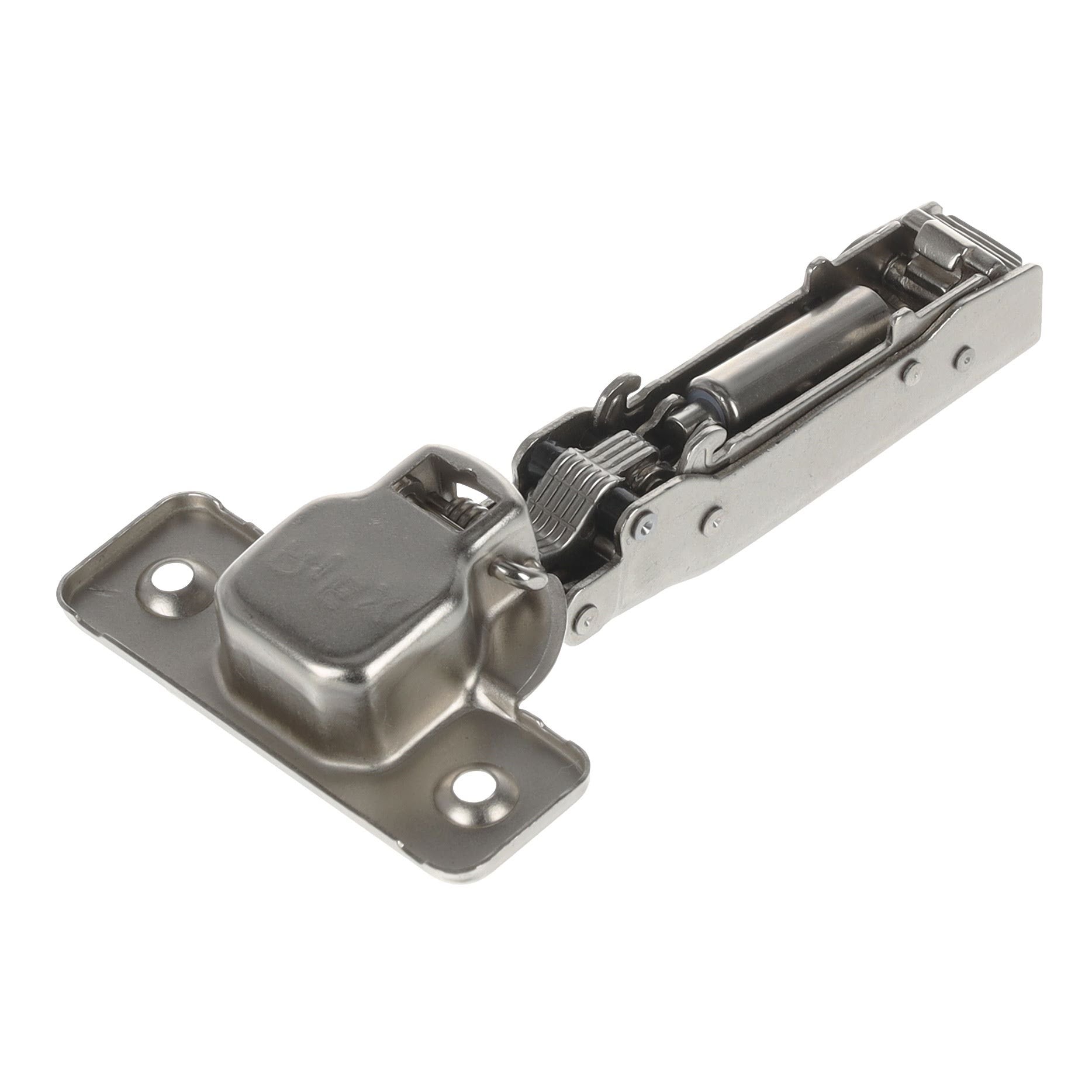 Reix Hinge clip on with plate included, full overlay, soft-close NC70