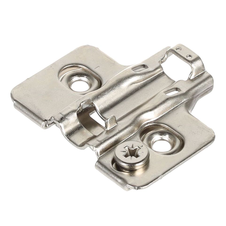 Reix Hinge clip on with plate included, full overlay, soft-close NC70