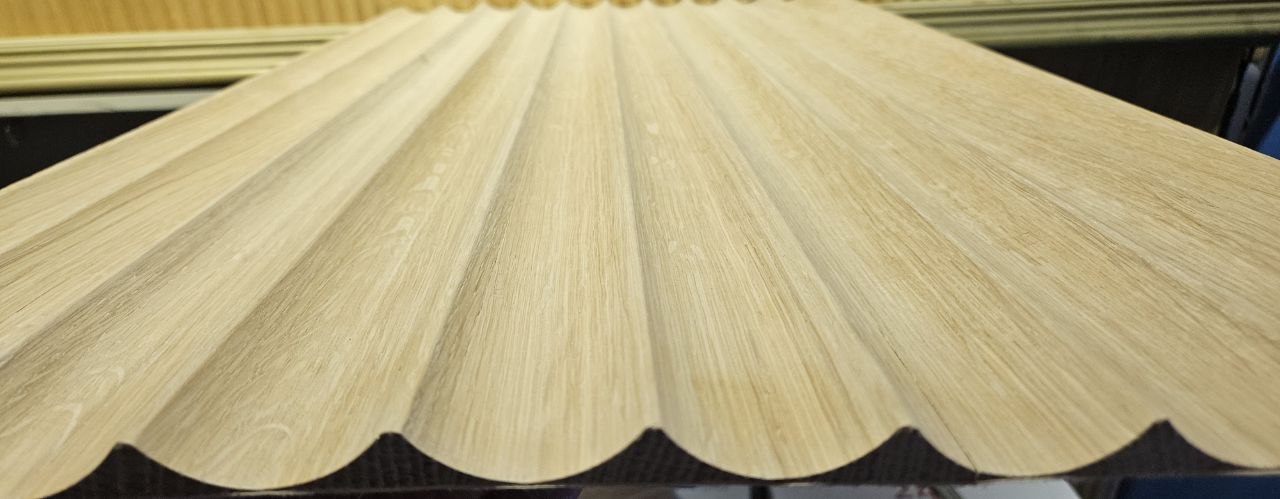 Legato Loops - 40mm Fluted Solid Wood Oak Panels 5mm + Base panel