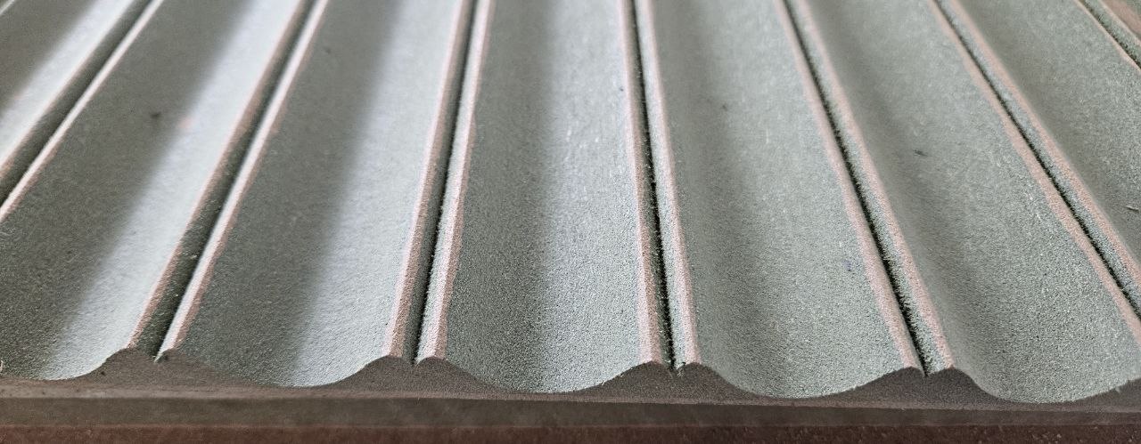 Fluted And Ribbed MDF Panels Samples
