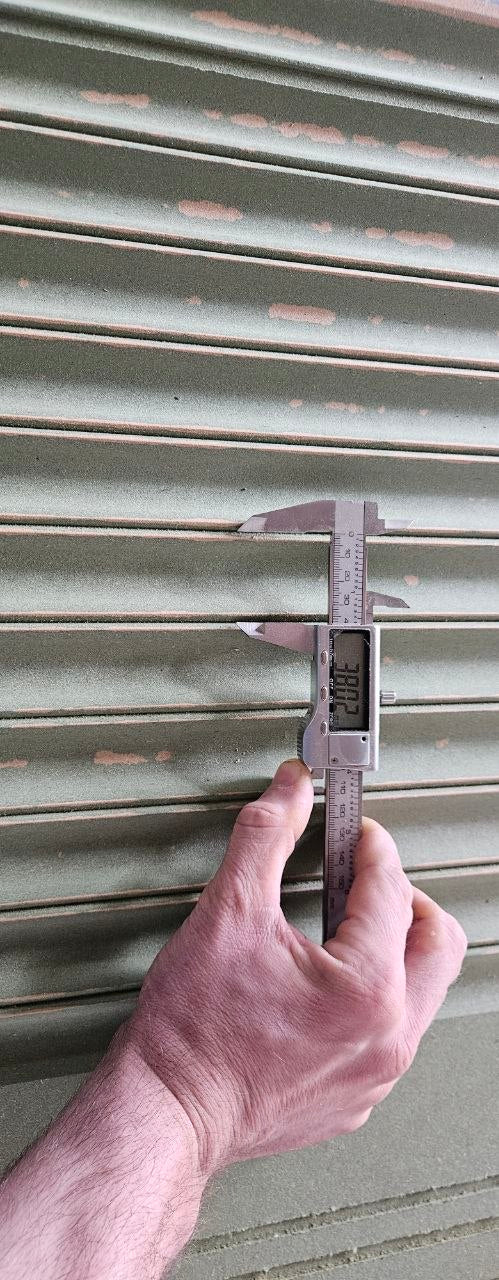 Flexible Fluted with mini Ribbs MDF Wall Panels with Fleece Backing