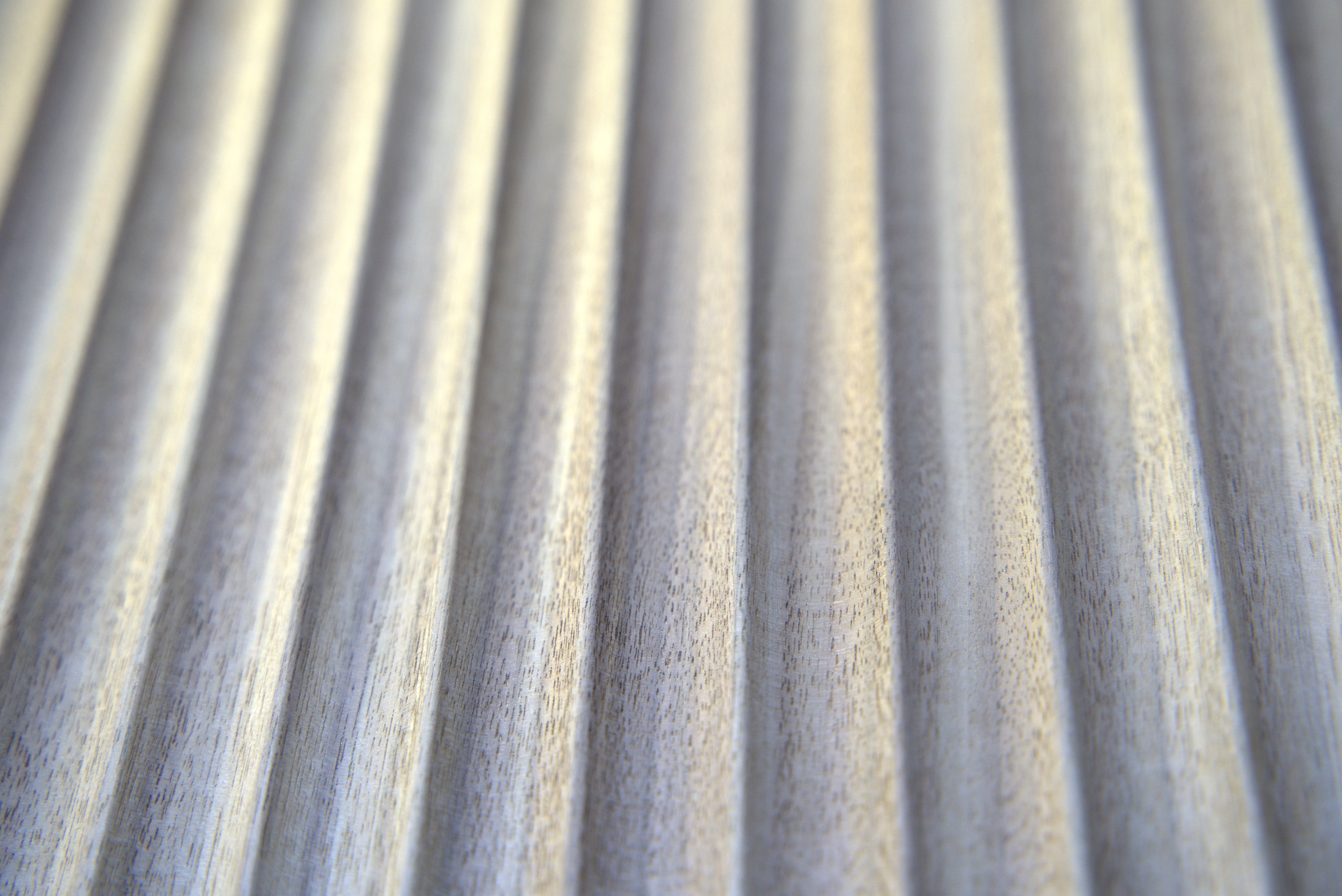 Sforzando Swells - 14mm Ribbed Real Wood Walnut Veneered Panels 5mm + Base panel