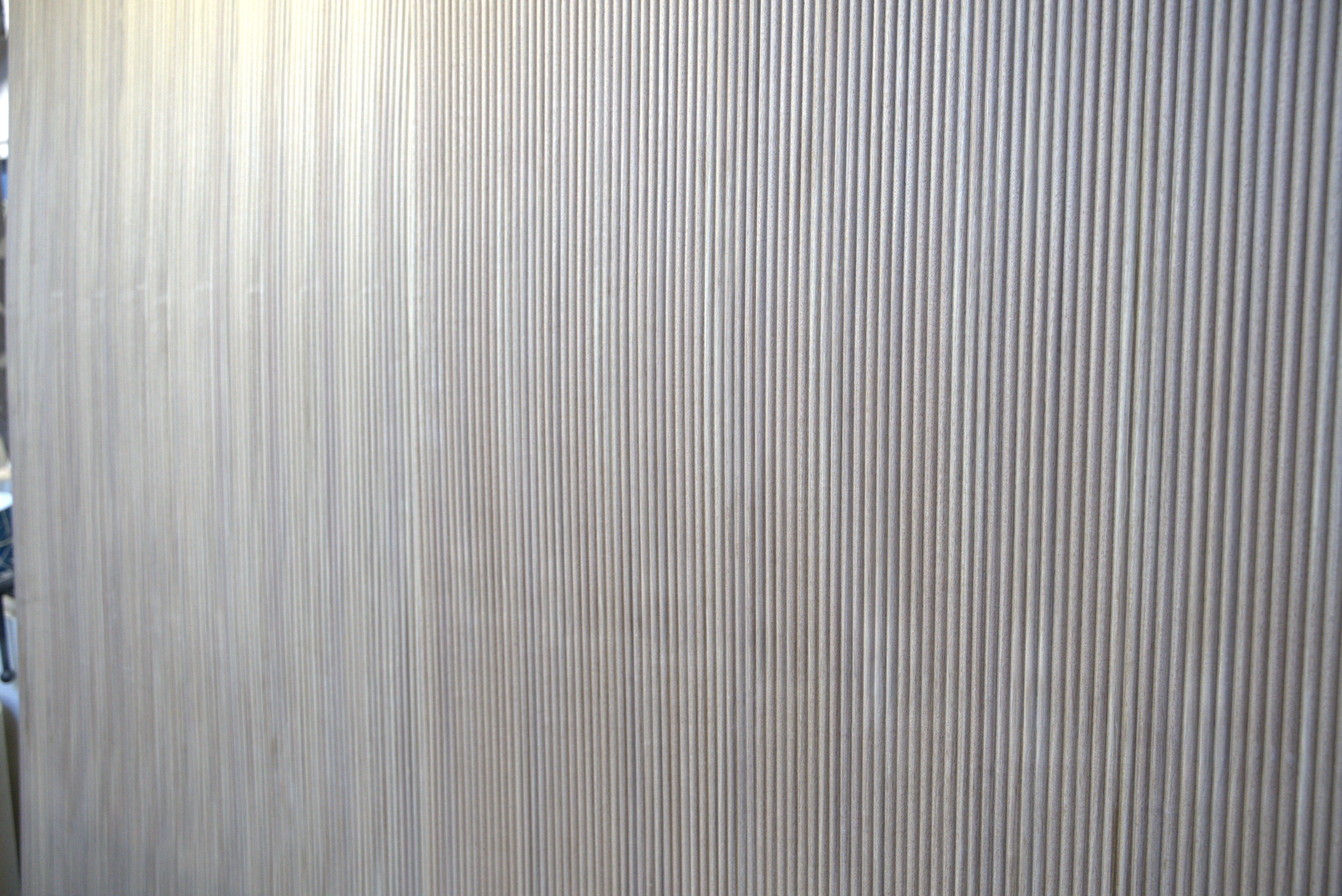 Sforzando Swells - 14mm Ribbed Real Wood Walnut Veneered Panels 5mm + Base panel