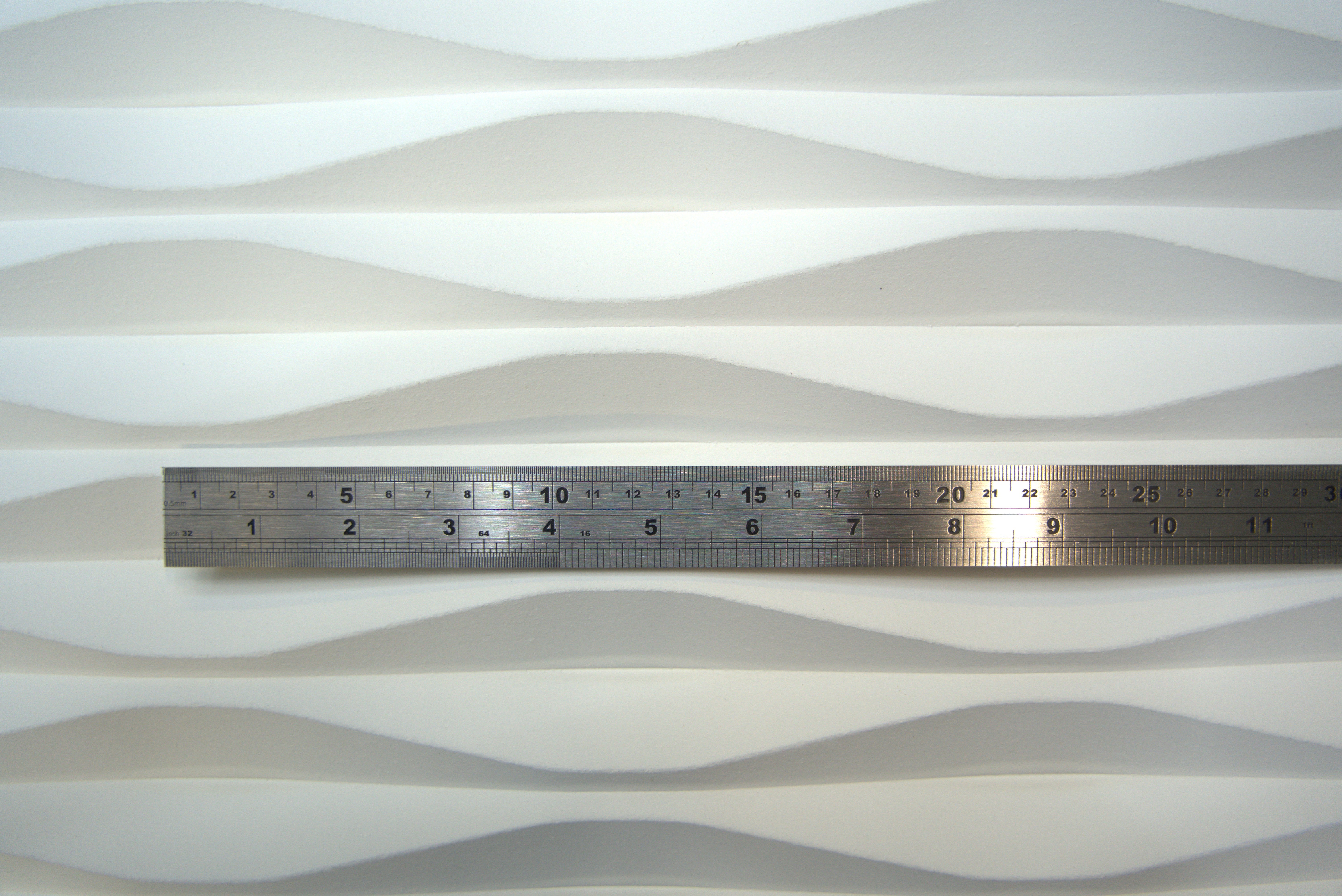 Soft Dunes 3D MDF Panels - Dune Width 55mm