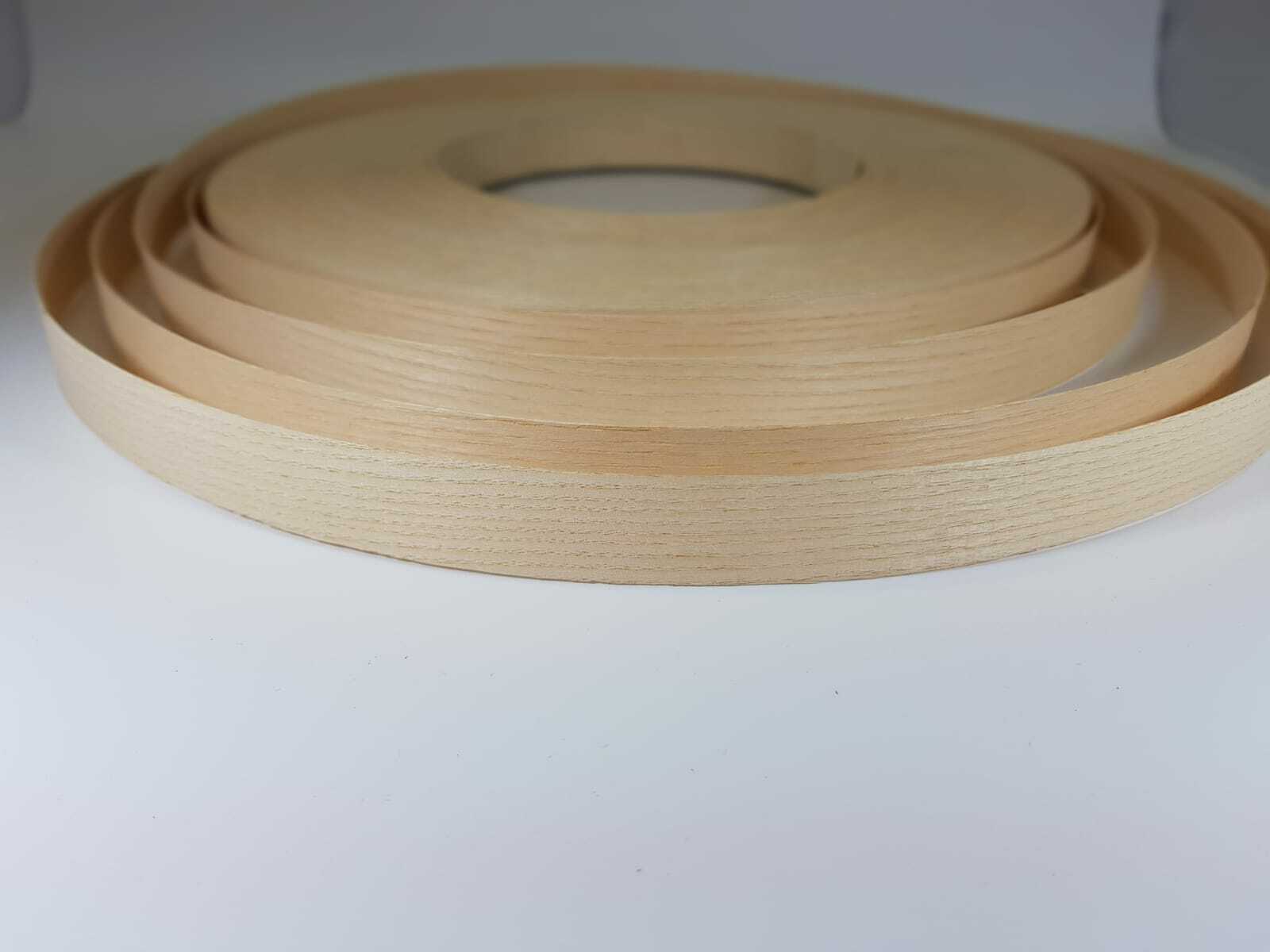 Edgebanding Tape Edging Wood Veneer Preglued Iron On ASH